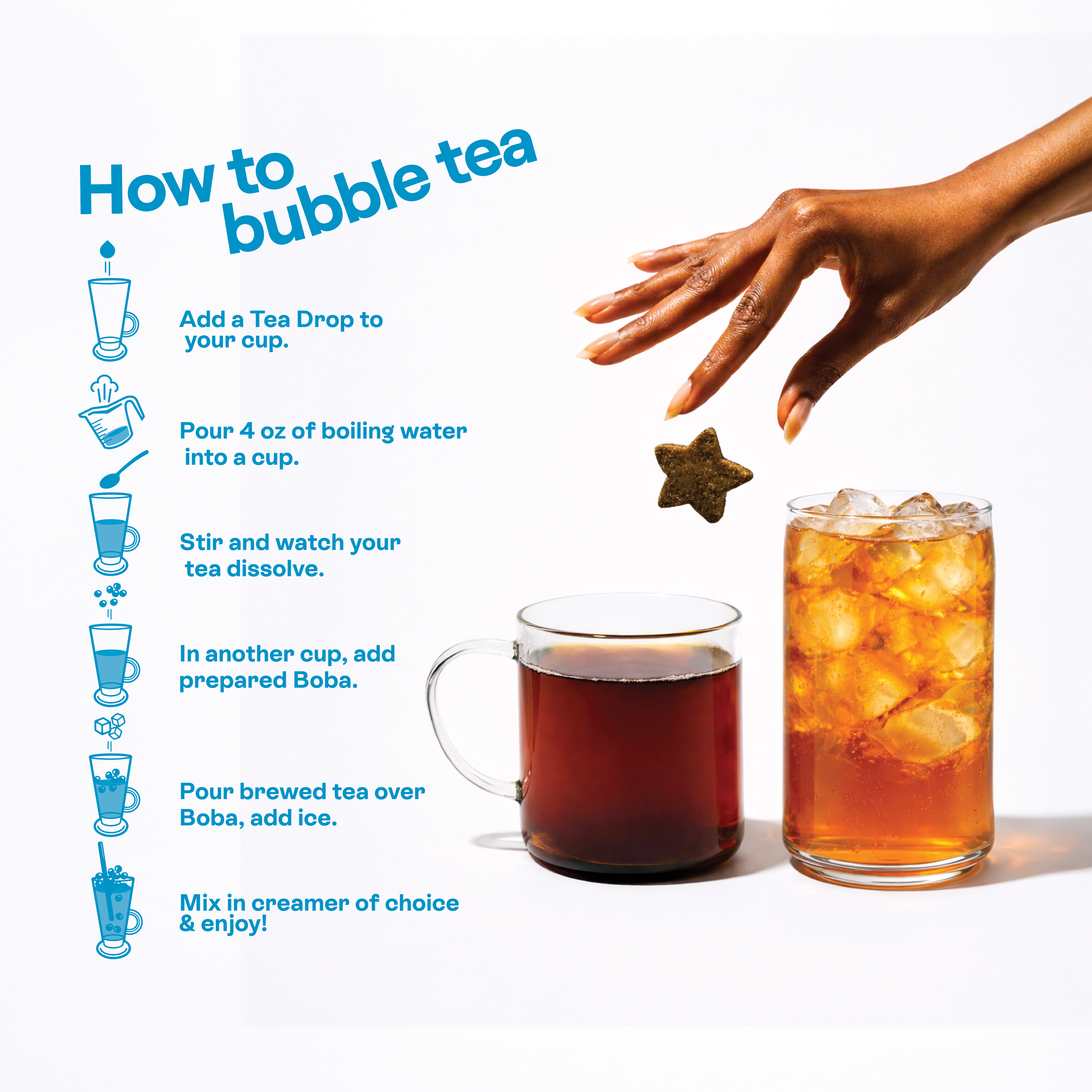 Brown Sugar Instant Boba Pearls - 3 Pack